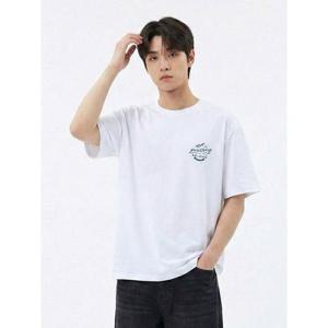 [이지바이]투엘라 남녀공용 마운틴픽 그래픽 소로나 라운드 반팔 티셔츠(U7SS27)