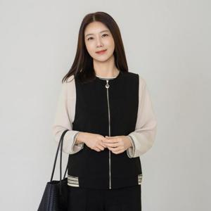 엄마옷 마담4060 입고벗기편한조끼 -QVE2603018-