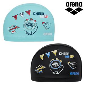 [아레나]아레나 코팅 수영모자 타임투스윔 A6AC1AQ06