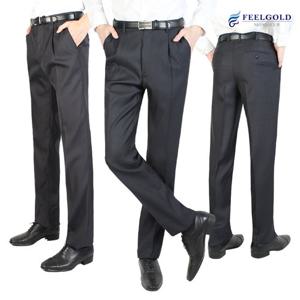 [필골드] 남성 춘추 원턱 솔리드 정장팬츠 A80nA218