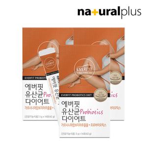[내츄럴플러스] 에버핏 유산균 다이어트 3박스(6주분)