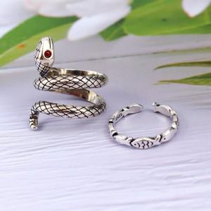 [아띠랑스] 스네이크 물고기 패션반지