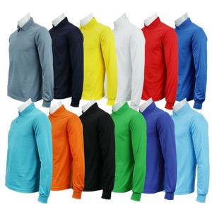 쿨론 긴팔티 남여공용 기본 카라티