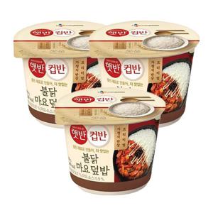씨제이 컵반 불닭마요덮밥 219gX3개