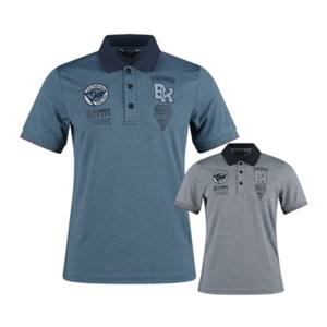 남성 여름 골프웨어 골프 상의 카라티 반팔 티셔츠 L030523M024