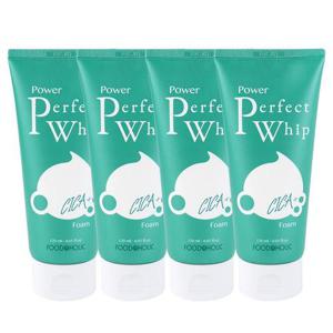 (4개)푸드어홀릭 파워 퍼펙트 시카 플러스 휩 폼클렌징 120ml