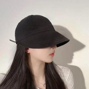 패션모자 베이직 캐주얼 스트랩 여성 소두 모자