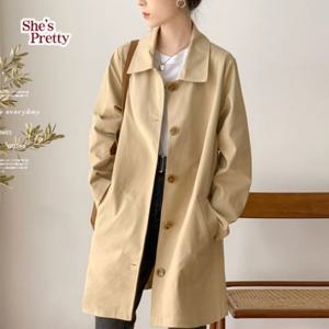 [쉬즈프리티] 어웨이심플트렌치자켓 L까지