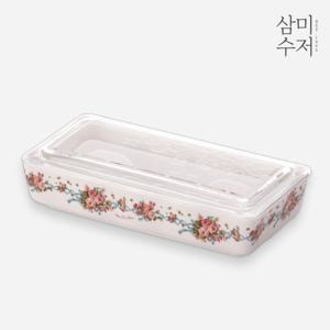 [삼미수저] 잉글랜드 직사각 테이블 수저통