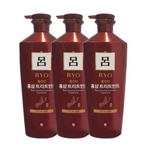 [려]려 홍진단 홍삼 모발영양 트리트먼트 820ml x3