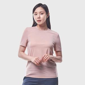[이지바이]BFL 아이스쉐이크 여름 여성 기능성 냉감 데일리 라운드 반팔 쿨 티셔츠(W5ST10)
