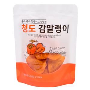 산천농원 황토방 숙성 감말랭이 80g x3개