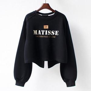 [넬리]에어 뒷 트임 맨투맨 티셔츠_NB3LT008