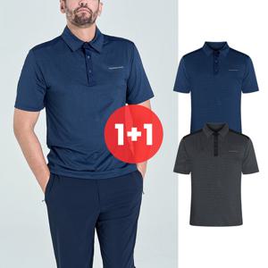 ★타임특가★[1+1] 남성 쿨 밸런스 카라 반팔 티셔츠