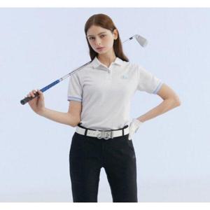 [드루골프]여성 PK 요꼬 반팔 티셔츠 (DF42ST91-K)