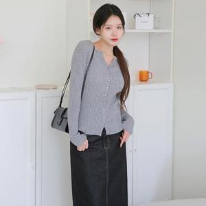 [최초가 109,900원][르포엠]쥬네브 골지 니트 앙상블 4종세트