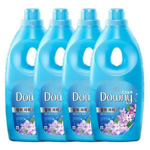 다우니 고농축 섬유유연제 라일락 1L 4개 WFKLQHY