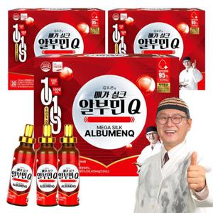 김오곤원장의 마시는 메가 실크 알부민Q 3박스(90병) 프리미엄 고함량