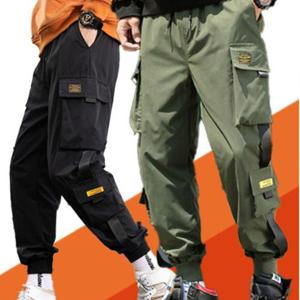 카고 밴딩 밀리터리 작업 팬츠 패션 바지 WFLRZCU