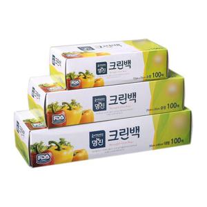 크린백 소 (17X25cm) 100매/위생백 일회용비닐 봉투 WDB46F1