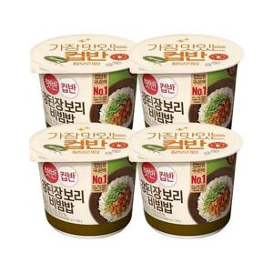 [CJ제일제당]햇반 컵반 강된장보리비빔밥280gx4