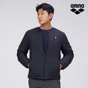 (아레나) 남성 사각 퀼팅 패딩 자켓 S3WM1PJ05BLK
