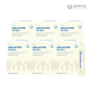 온유바이오 약사설계 산양유 초유 단백질 락토페린 분말 밸런스 6박스(총6개월분)