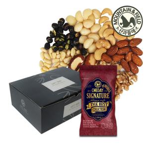 [산과들에] 프리미엄 하루견과 원데이시그니처로얄 25gx50봉 선물세트