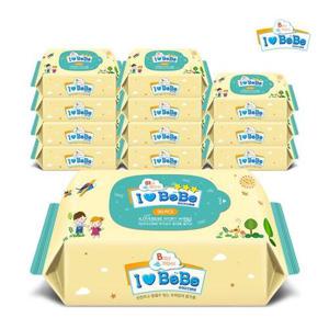 [아이러브베베]아이보리 20매 휴대용 12팩 리필형 아기물티슈