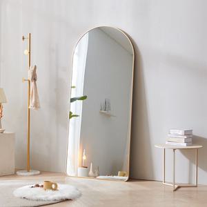 보루네오 마르체 밀리 800 골드 아치형 전신거울 BGW303