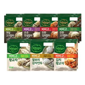 [CJ골라담기] 비비고 왕교자 455g x6개 + 인기만두 6종 x2개