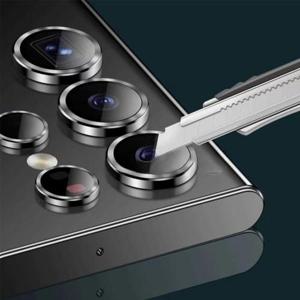 갤럭시S23울트라/S918 메탈링 강화유리 후면 카메라 렌즈 보호 필름