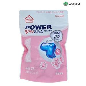 [BZI346N7_51CP]파워캡슐 트리플 로즈 32입 캡슐형세탁세제