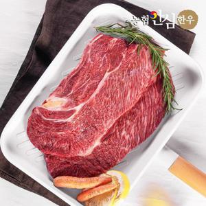 [농협안심한우] 1등급 한우 등심 구이용 300g