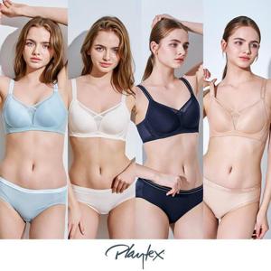 플레이텍스 노와이어 크로스유어하트 브라팬티  8종세트 택1