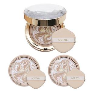 에이지투웨니스 에센스 커버 팩트 다이아에디션 14g(SPF50+) 본품 1개 리필