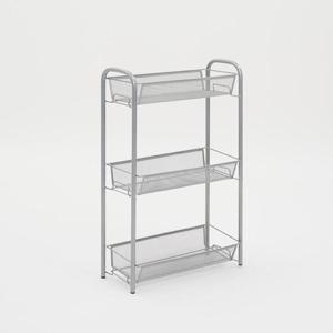 동서가구 라키 철제 메쉬 3단 슬림 스탠드 선반 DF927276