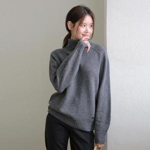 [최초가 119,000원][르포엠]울100 엘리시아 터틀넥 풀오버