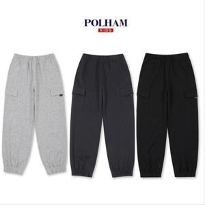 [폴햄키즈]공용)더블니트 카고 조거팬츠