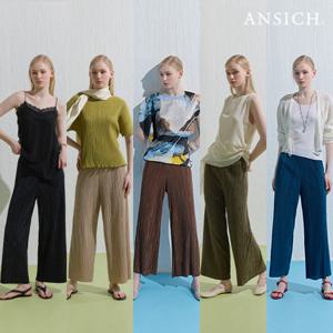[안지크]26SS 더블 플리츠 세미와이드 팬츠 5종