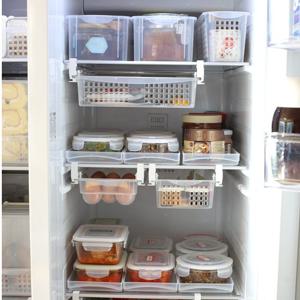 [실리쿡] 냉장고수납용기 냉장실 즉시 정리세트 (35종), 냉동실수납용기정리솔루션