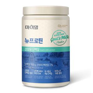 [대상웰라이프] 마이밀 뉴프로틴 산양유 340g 1통(스푼포함)