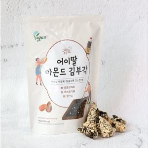 [생산자직송] 남원 어이딸 아몬드 김부각 185g