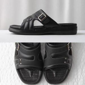 [디자이어로즈]MS2101 남성슬리퍼 여름슬리퍼 가죽키높이슬리퍼 4cm