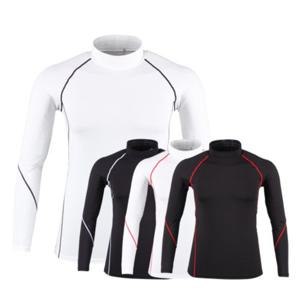 남성 봄 여름 골프웨어 골프 스윙 타이틀 긴팔 티셔츠