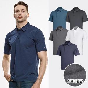 이지바이 아이스터치 남성 기능성 냉감 기본 무지 반팔 카라 티셔츠(ST41LT002M)