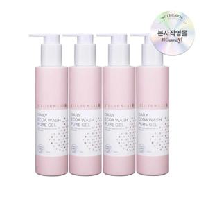 ★20% 앱적립★[질경이] 순한 여성청결제 데일리 에코아 워시 퓨어젤 200ml x4개