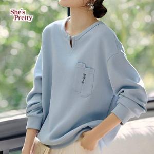 [쉬즈프리티] 스카이트임맨투맨