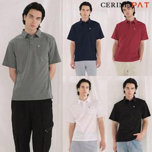 [CERINI by PAT]남성 포켓 반팔 카라 티셔츠5종 세트 25m