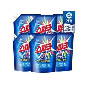 [스파크]스파크 액체세제 리필 2.1L x6개